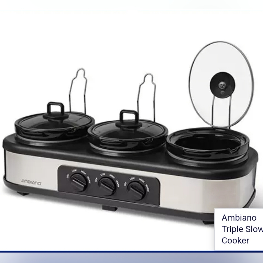 Ambiano Tripple Slow Cooker